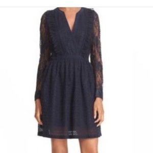 The Kooples Lace Dress (Burgundy)